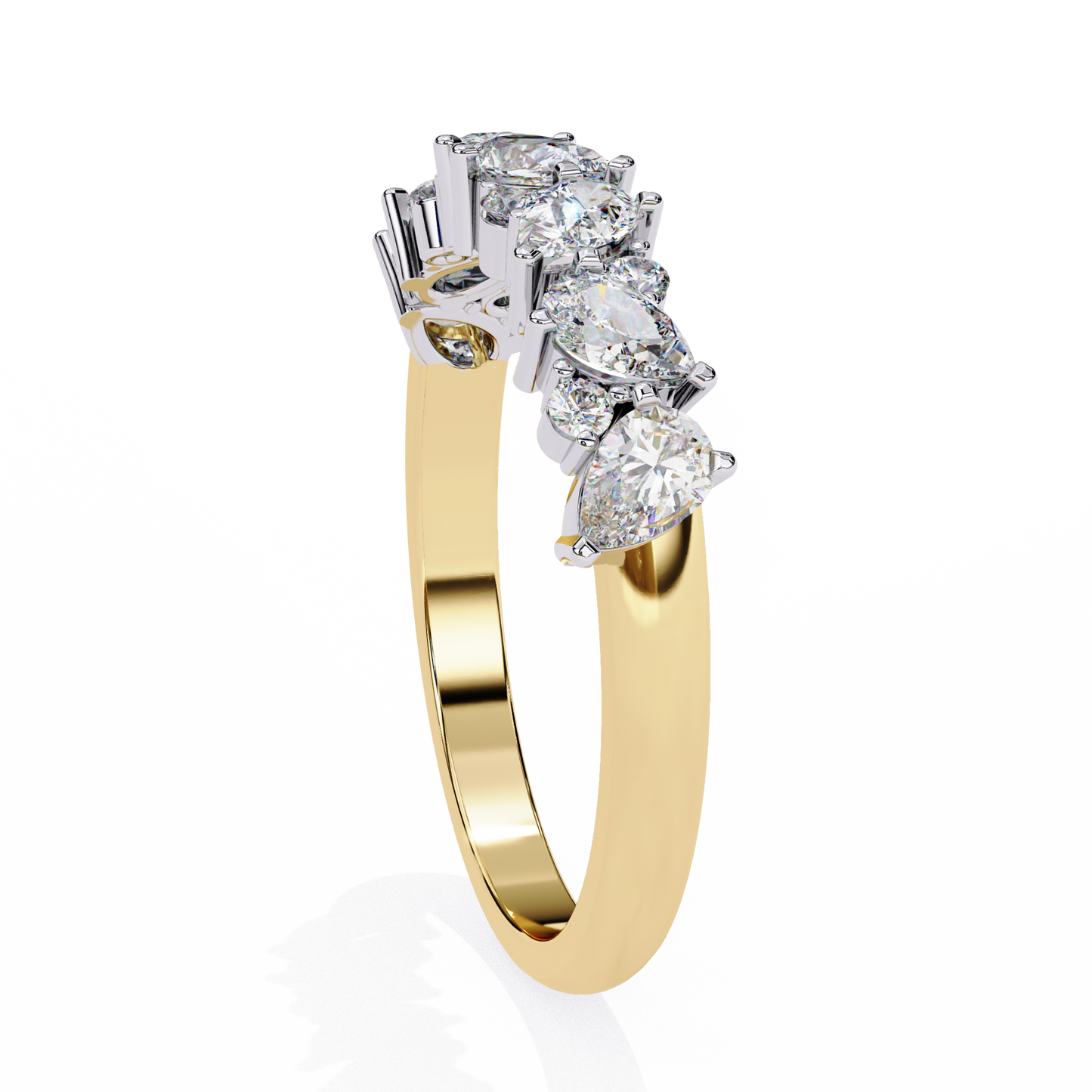 versa crown lab grown diamond ring