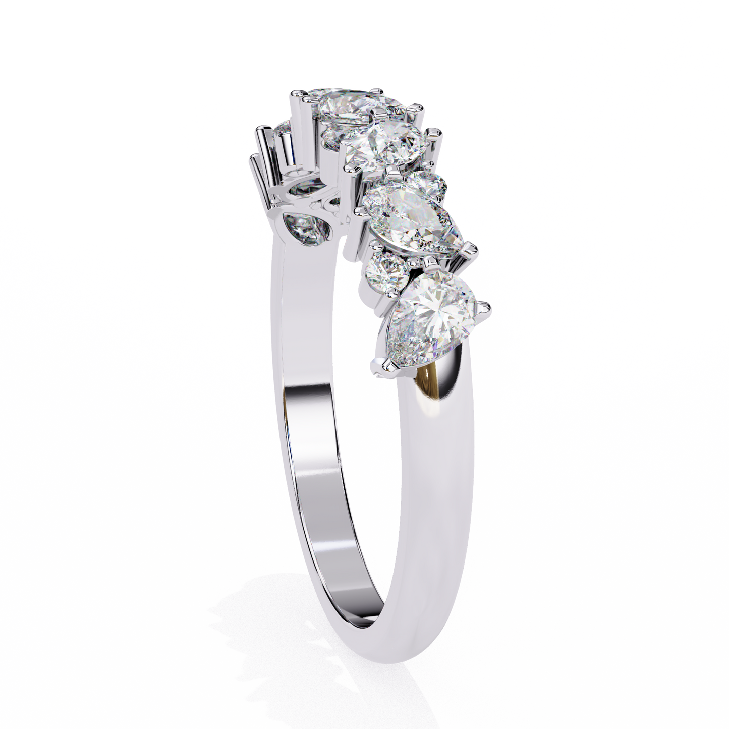versa crown lab grown diamond ring