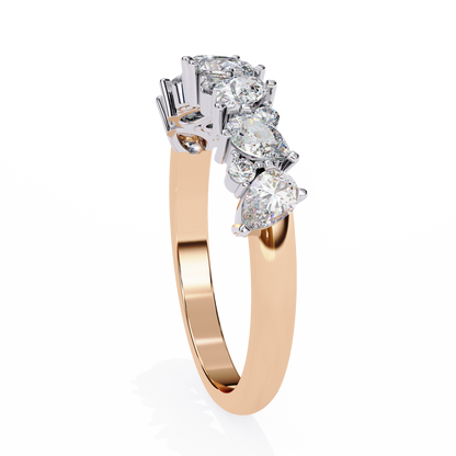 Versa Crown Lab Grown Diamond Ring