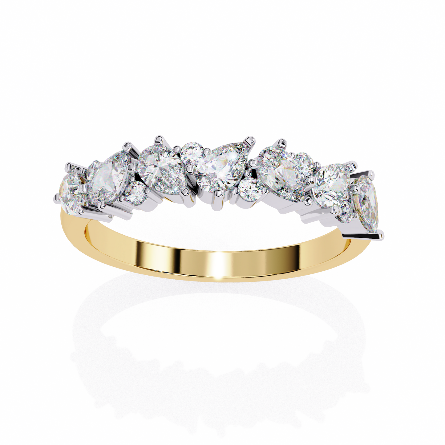 versa crown lab grown diamond ring