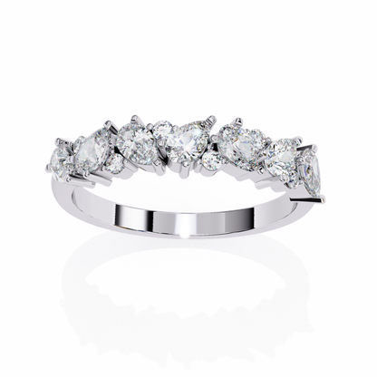 Versa Crown Lab Grown Diamond Ring