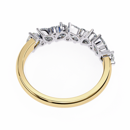 Versa Crown Lab Grown Diamond Ring
