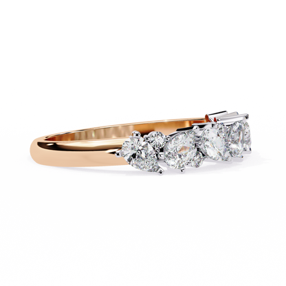 Versa Crown Lab Grown Diamond Ring