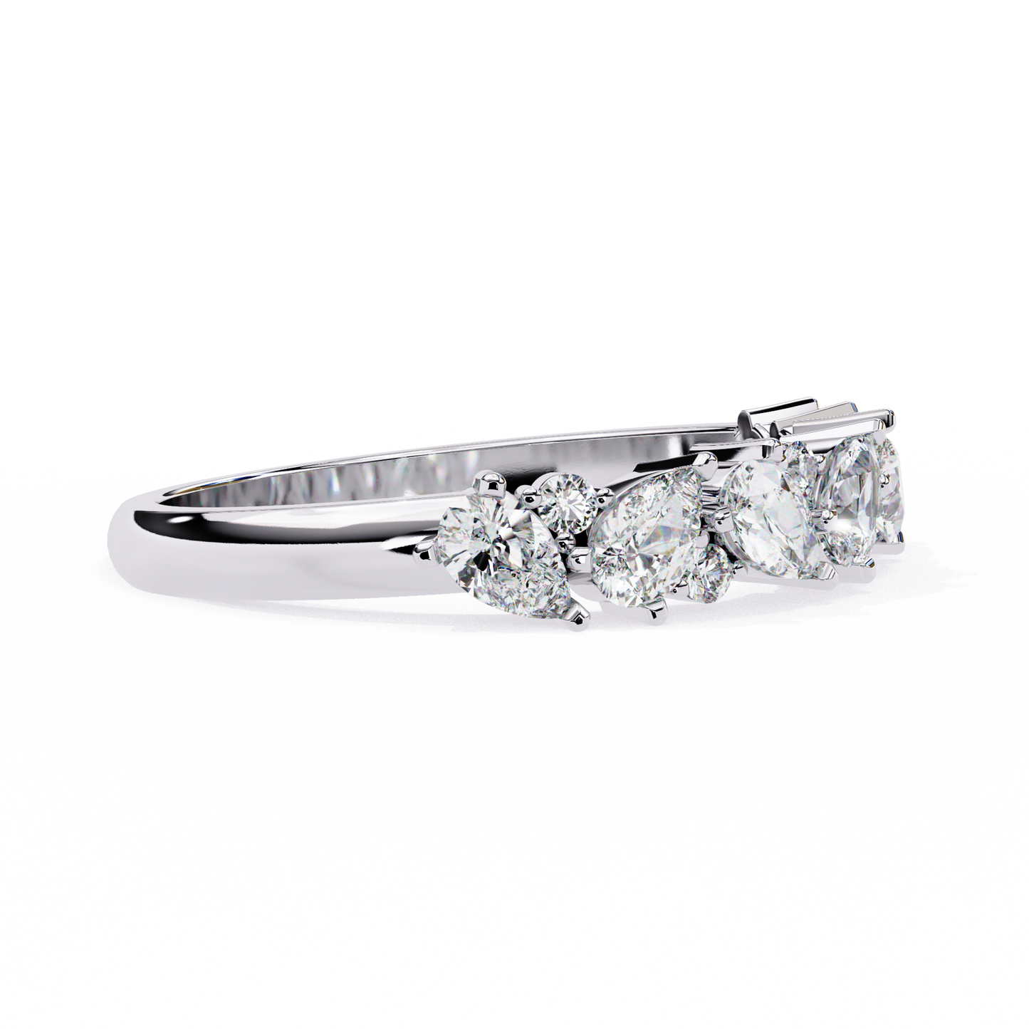 versa crown lab grown diamond ring
