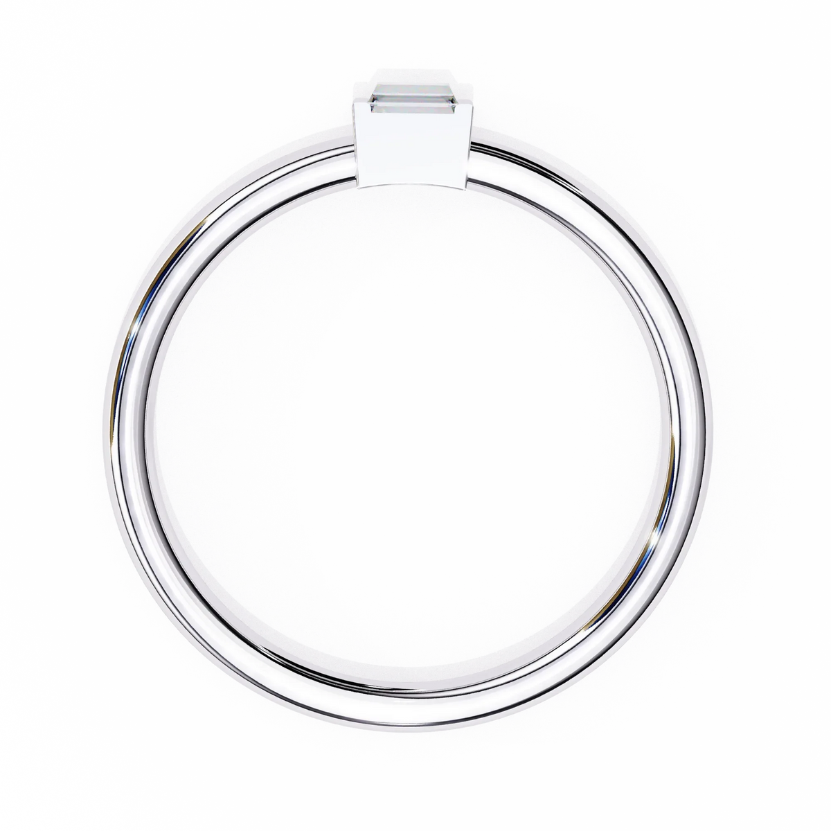 Sleek Baguette Lab Grown Diamond Ring - Ophiratbf