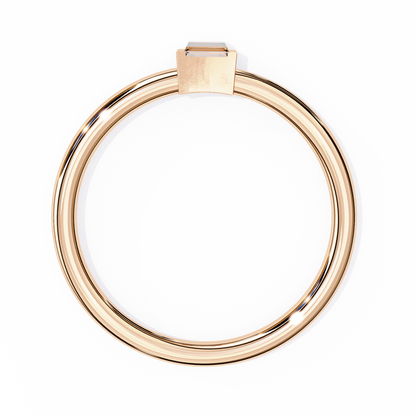 Sleek Baguette Lab Grown Diamond Ring