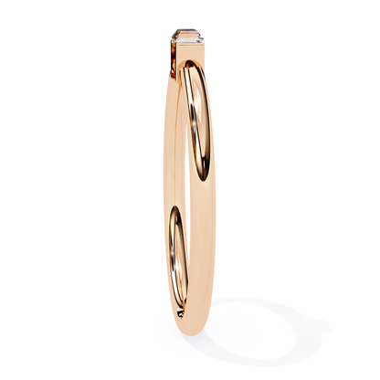 Sleek Baguette Lab Grown Diamond Ring