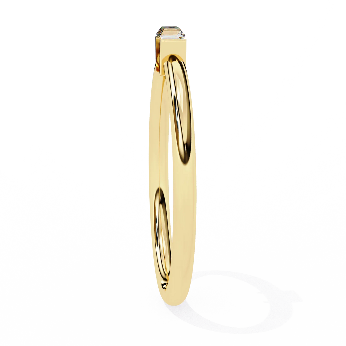 Sleek Baguette Lab Grown Diamond Ring - Ophiratbf