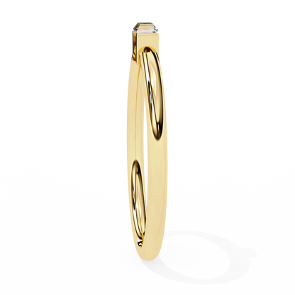 Sleek Baguette Lab Grown Diamond Ring