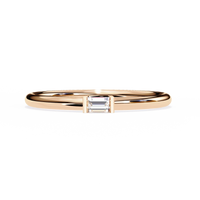 Sleek Baguette Lab Grown Diamond Ring - Ophiratbf