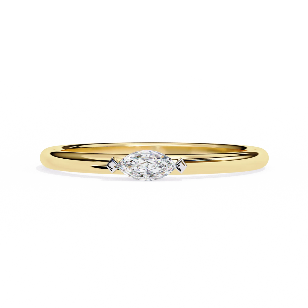 Pure Marquise Lab Grown Diamond Ring - Ophiratbf