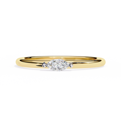 Pure Marquise Lab Grown Diamond Ring