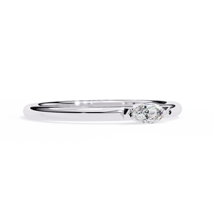 Pure Marquise Lab Grown Diamond Ring