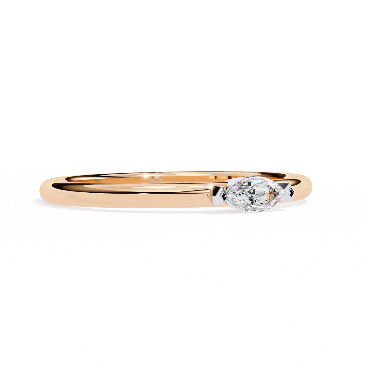 Pure Marquise Lab Grown Diamond Ring - Ophiratbf