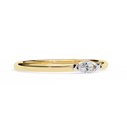 Pure Marquise Lab Grown Diamond Ring