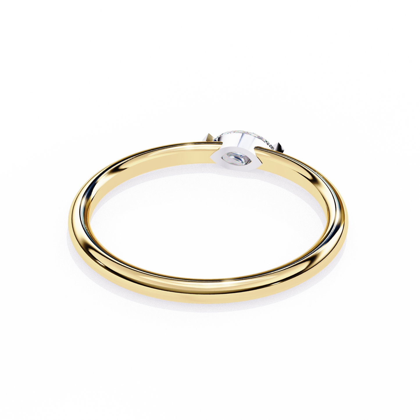 pure marquise lab grown diamond ring