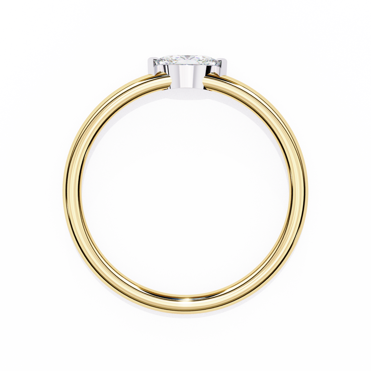 pure marquise lab grown diamond ring