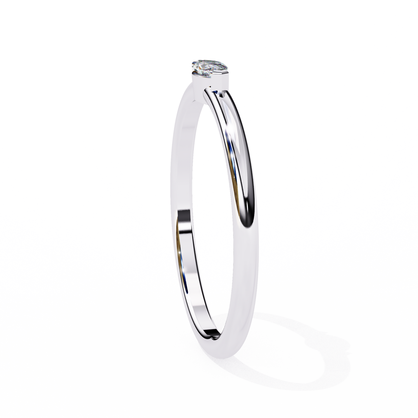pure marquise lab grown diamond ring