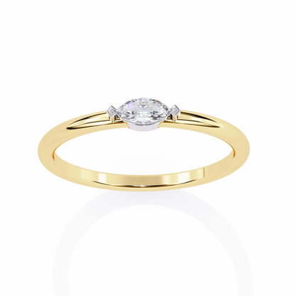 Pure Marquise Lab Grown Diamond Ring