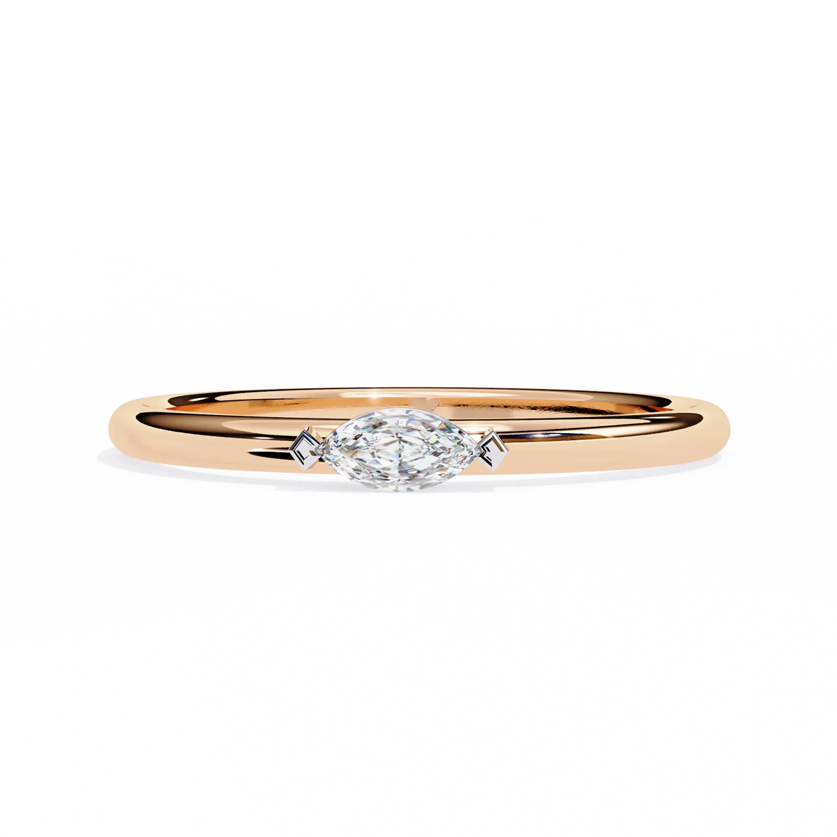 Pure Marquise Lab Grown Diamond Ring - Ophiratbf