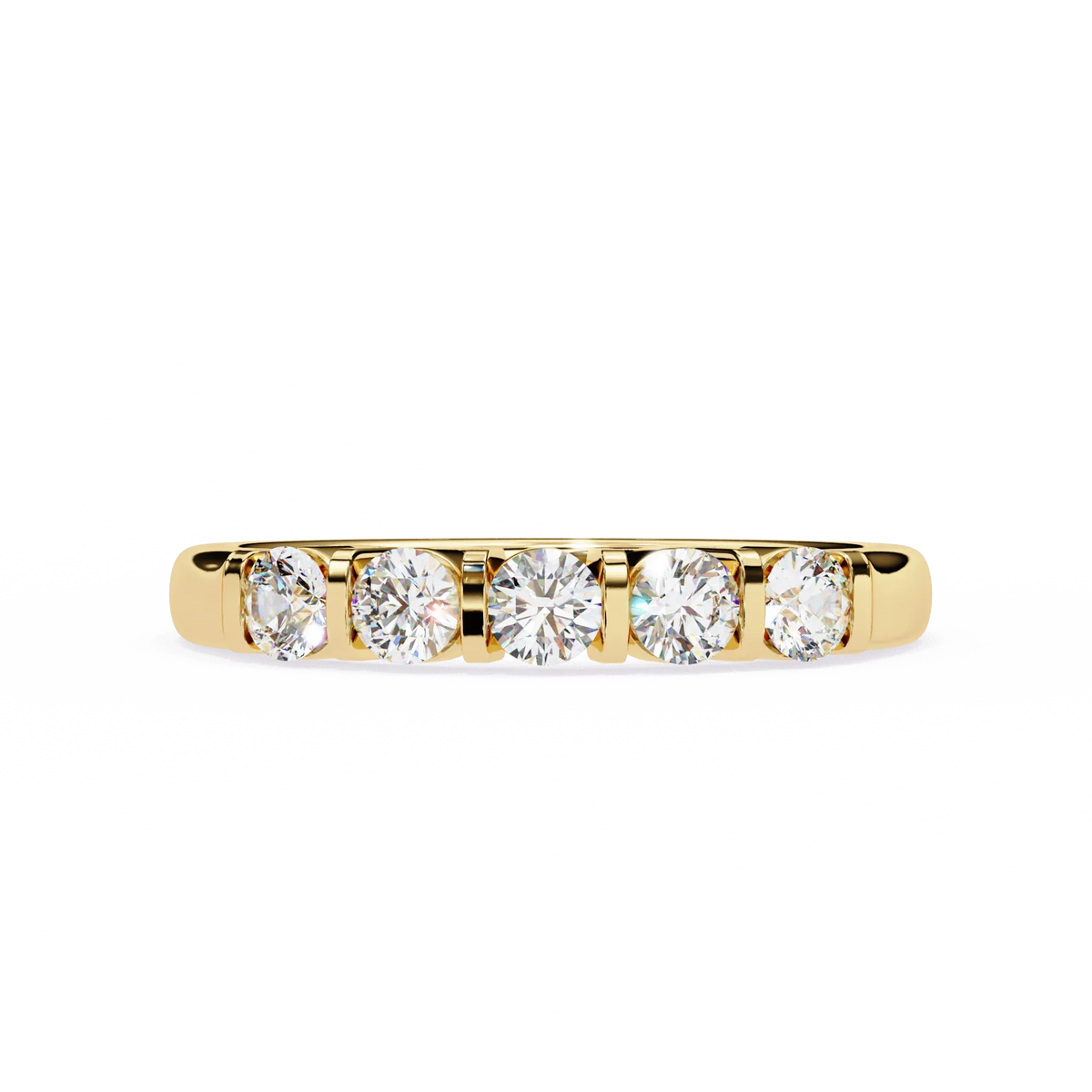Radiant Five Lab Grown Diamond Band - Ophiratbf