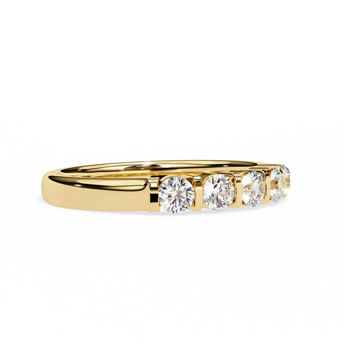 Radiant Five Lab Grown Diamond Band - Ophiratbf
