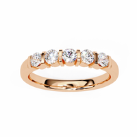 Radiant Five Lab Grown Diamond Band - Ophiratbf