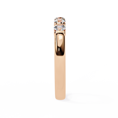 Radiant Five Lab Grown Diamond Band