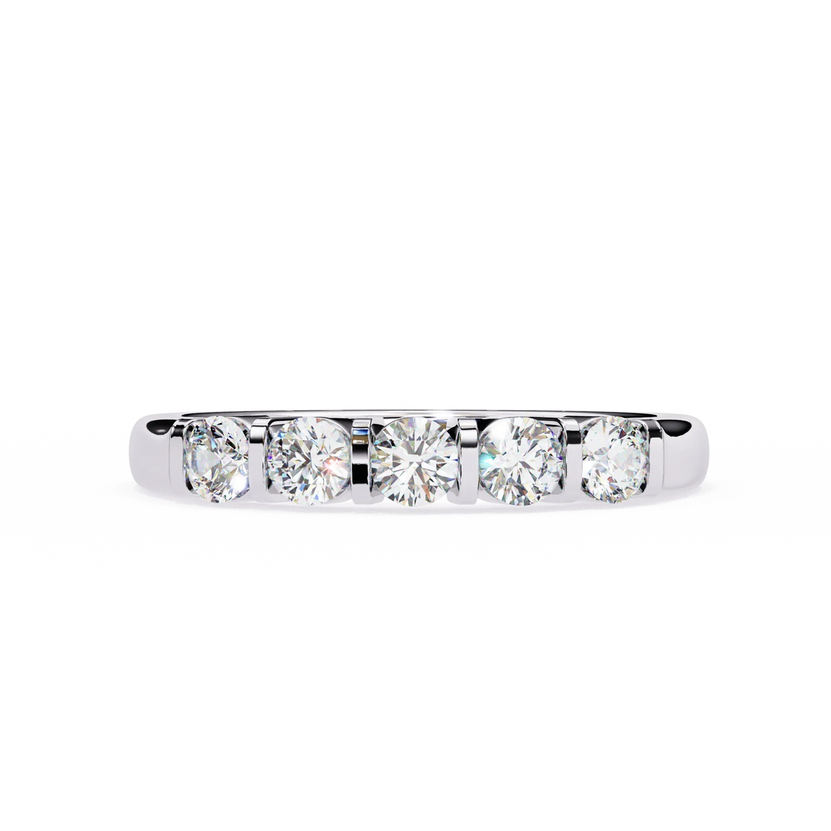 Radiant Five Lab Grown Diamond Band - Ophiratbf