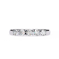 Radiant Five Lab Grown Diamond Band - Ophiratbf