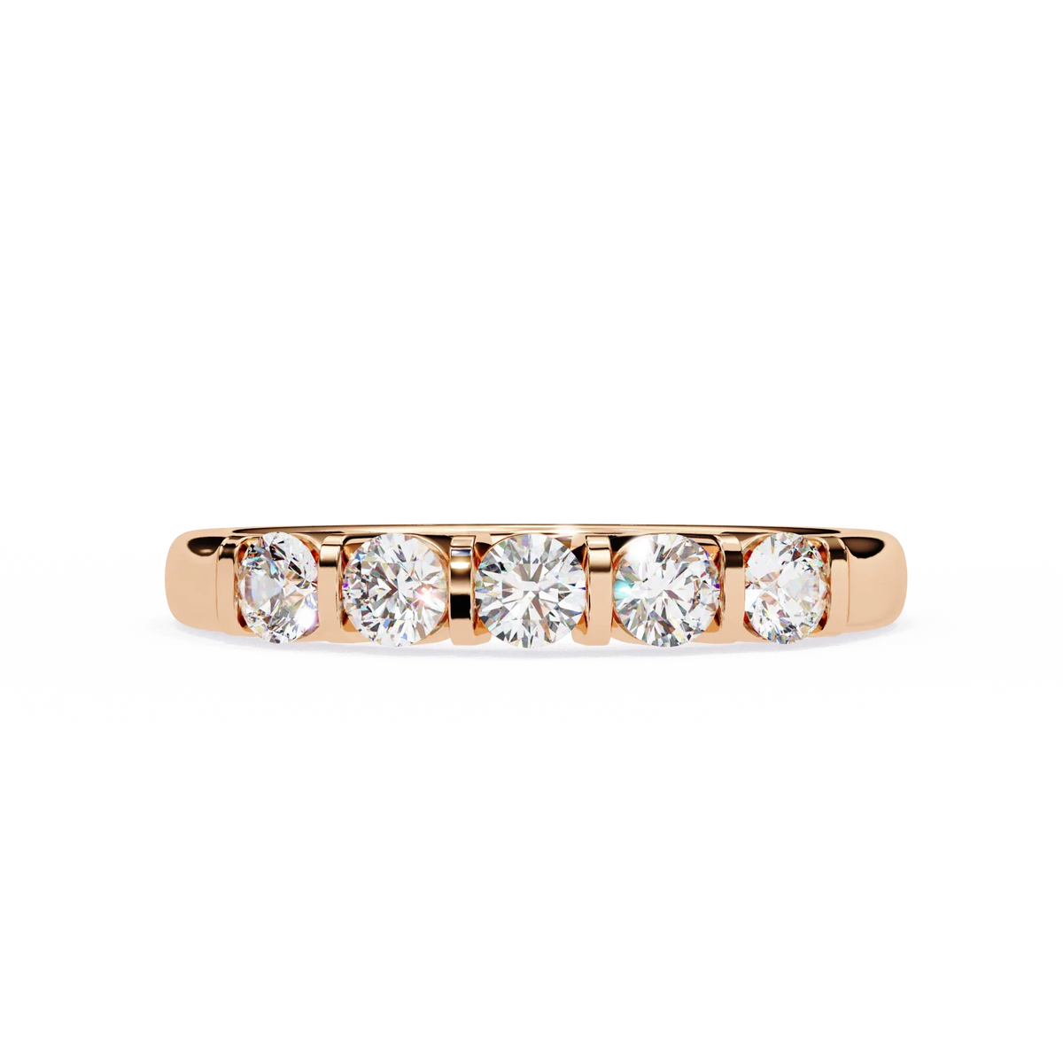 Radiant Five Lab Grown Diamond Band - Ophiratbf