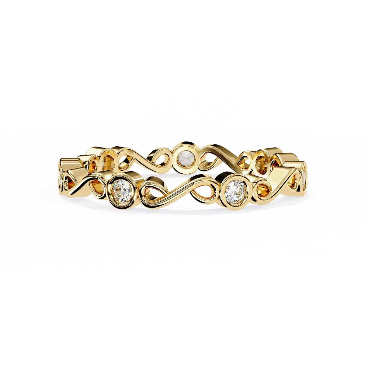 Infinity Loop Lab Grown Diamond Ring - Ophiratbf