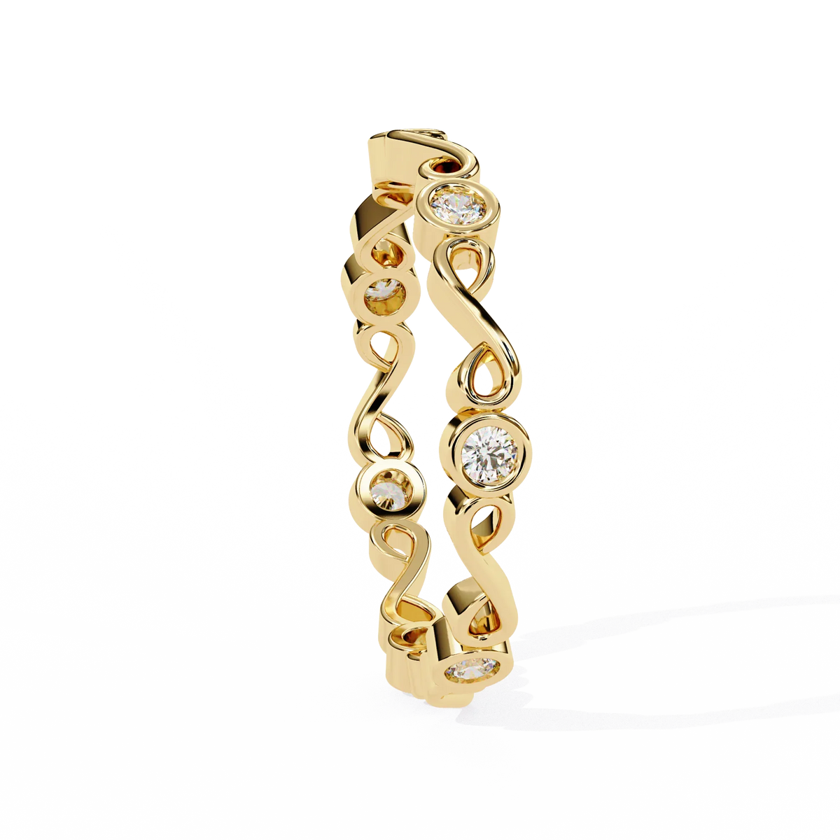 Infinity Loop Lab Grown Diamond Ring - Ophiratbf