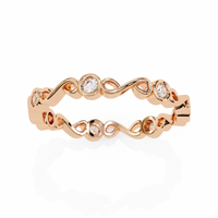 Infinity Loop Lab Grown Diamond Ring - Ophiratbf