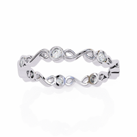 Infinity Loop Lab Grown Diamond Ring - Ophiratbf