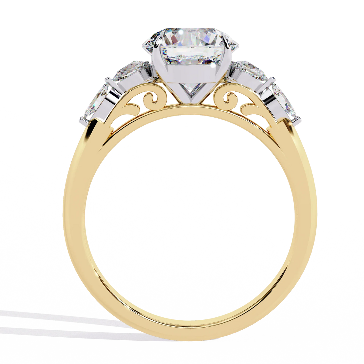 Regal Halo Lab Grown Diamond Ring - Ophiratbf