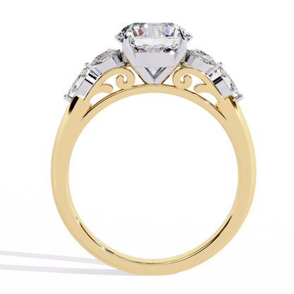 Regal Halo Lab Grown Diamond Ring