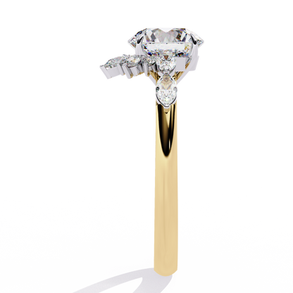 Regal Halo Lab Grown Diamond Ring