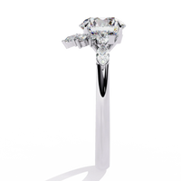 Regal Halo Lab Grown Diamond Ring - Ophiratbf