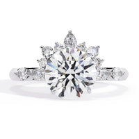 Regal Halo Lab Grown Diamond Ring - Ophiratbf