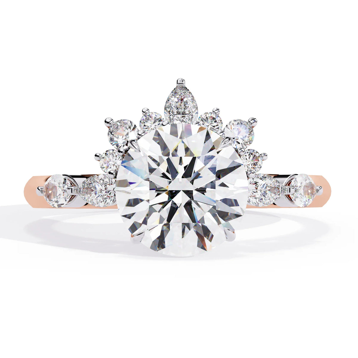 Regal Halo Lab Grown Diamond Ring - Ophiratbf