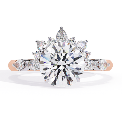 Regal Halo Lab Grown Diamond Ring