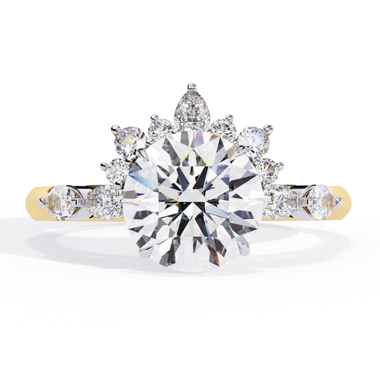 Regal Halo Lab Grown Diamond Ring