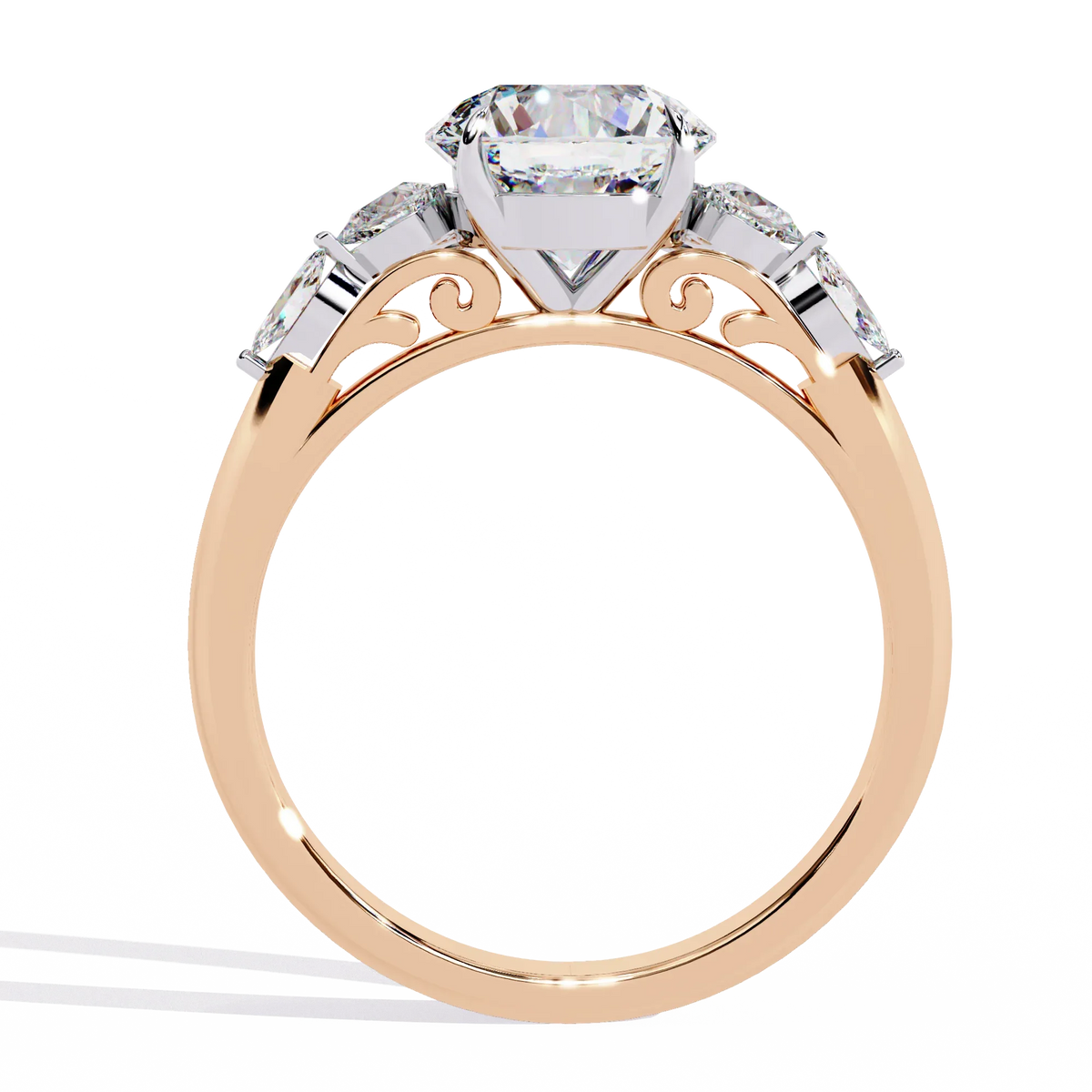 Regal Halo Lab Grown Diamond Ring - Ophiratbf