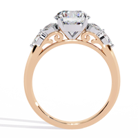 Regal Halo Lab Grown Diamond Ring - Ophiratbf