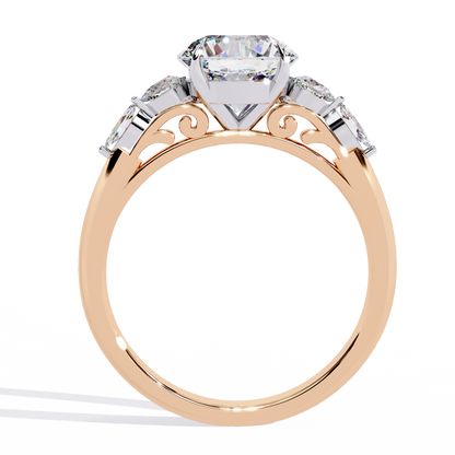 Regal Halo Lab Grown Diamond Ring