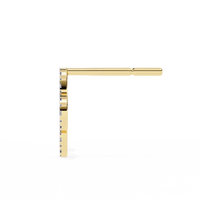 Celeste Quatrefoil Lab Grown Diamond Studs - Ophiratbf