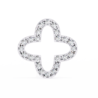 Celeste Quatrefoil Lab Grown Diamond Studs