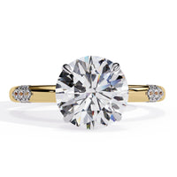 Solstice Pavé Lab Grown Diamond Ring - Ophiratbf