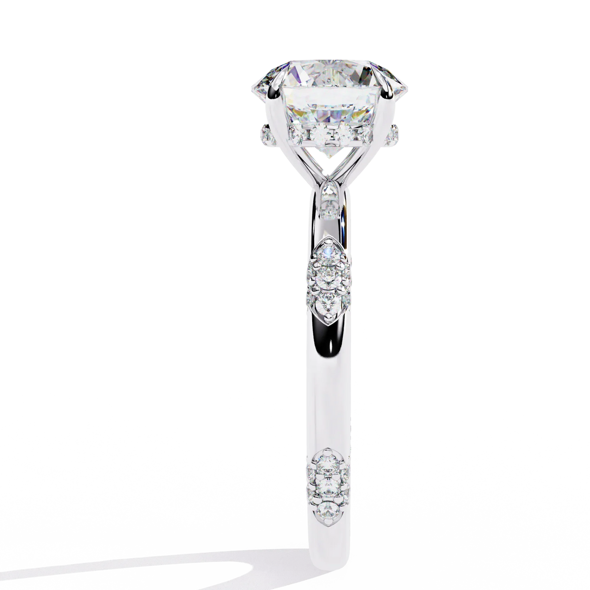 Solstice Pavé Lab Grown Diamond Ring - Ophiratbf